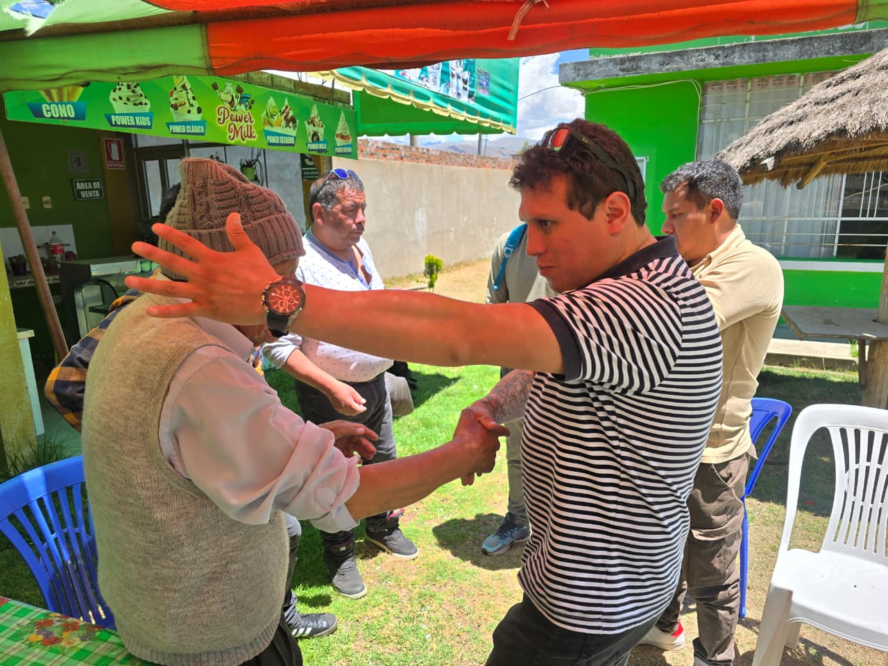 Encuentro con jóvenes de Junín