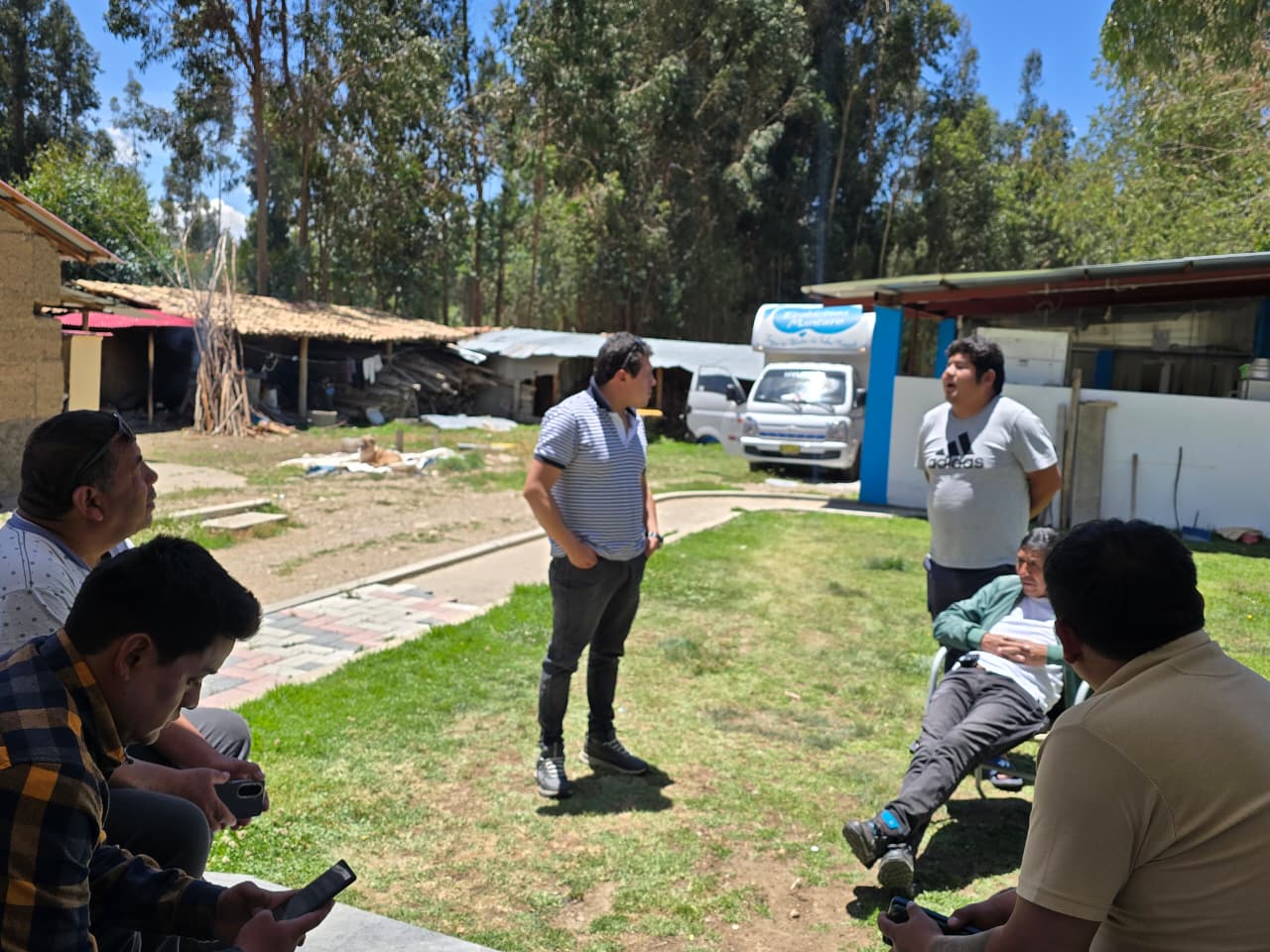 Visita a comunidad altoandina de Junín